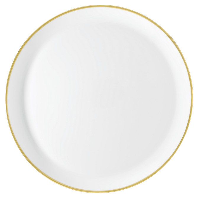 Round flat cake plate - Raynaud